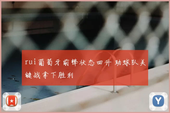 rui葡萄牙前锋状态回升 助球队关键战拿下胜利