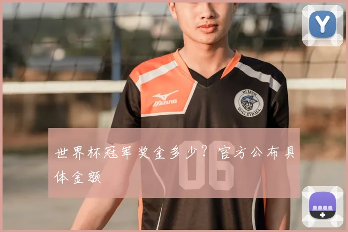世界杯冠军奖金多少?官方公布具体金额