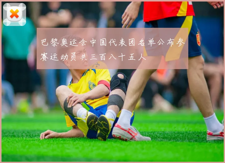 巴黎奥运会中国代表团名单公布参赛运动员共三百八十五人